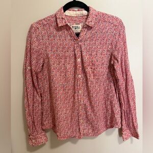 Holding Horses Anthropologie Floral Button Down Top Women’s Size 4